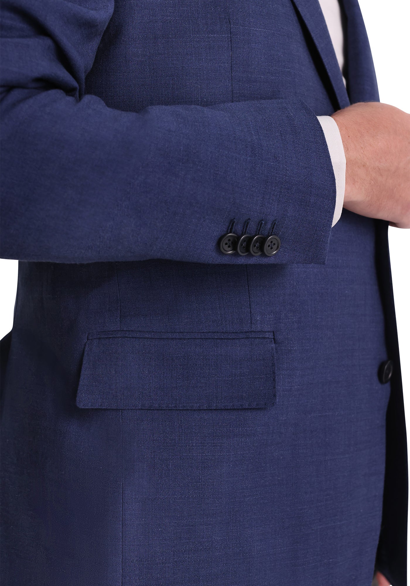 Blue Bamboo Blend Blazer-5
