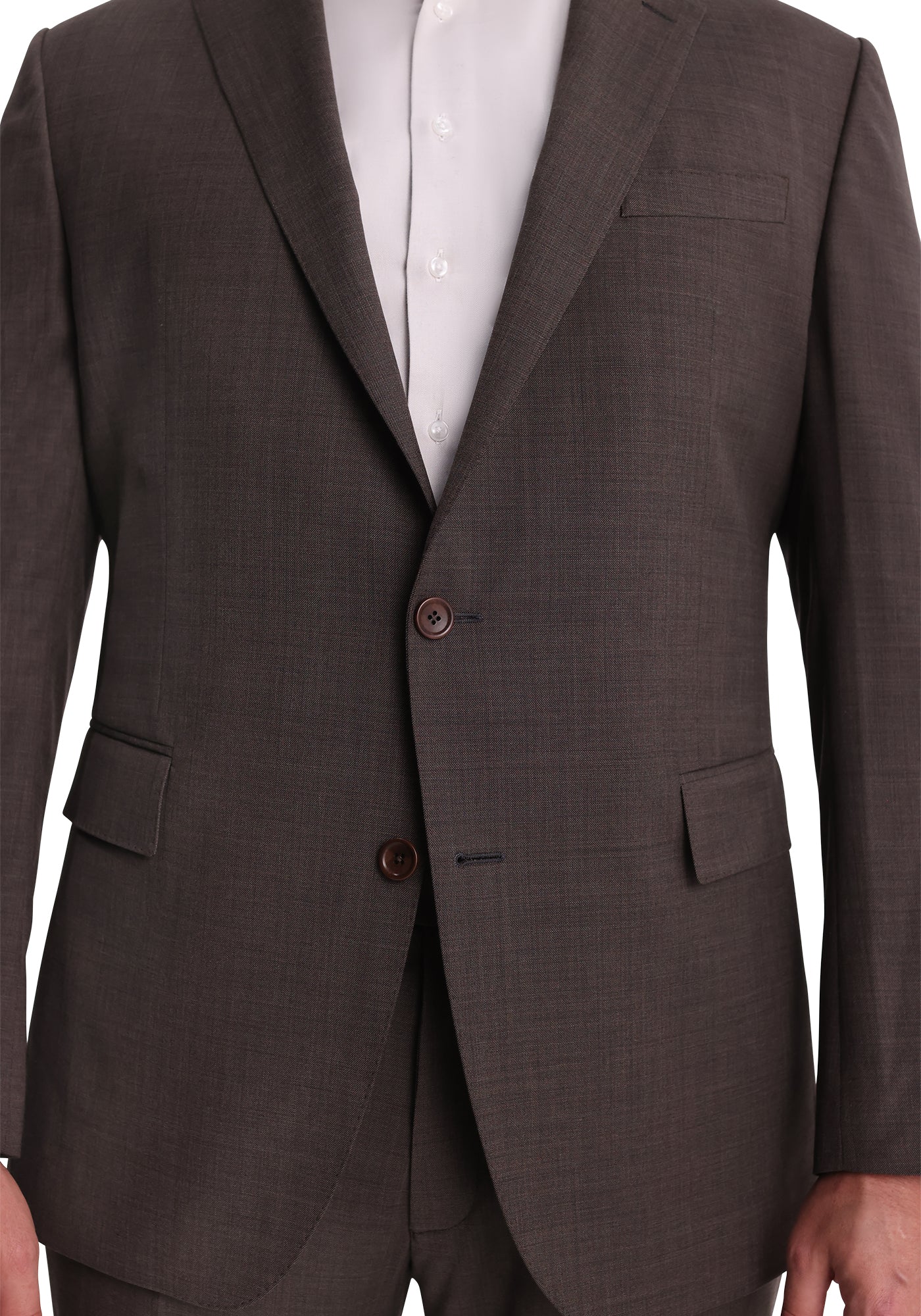 Stretch Brown Sharkskin Blazer-3