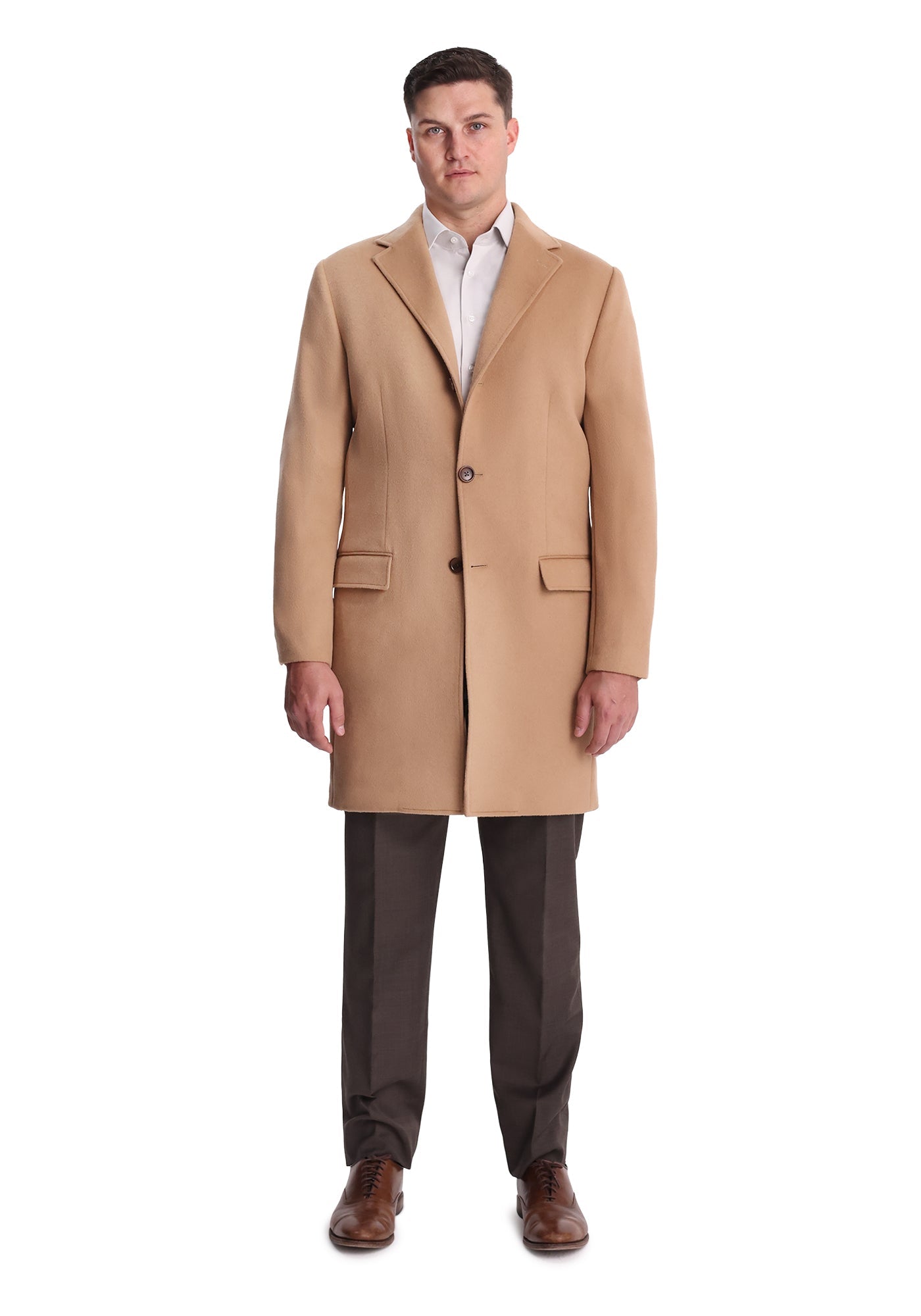 Camel Wool-Angora Overcoat 1