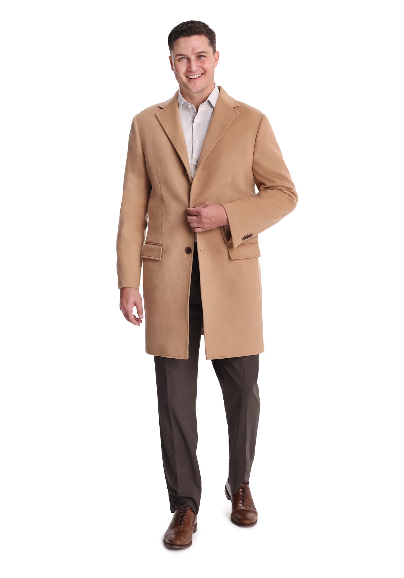 Camel Wool-Angora Overcoat 2