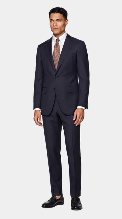 The Saxon Dark Blue Suit