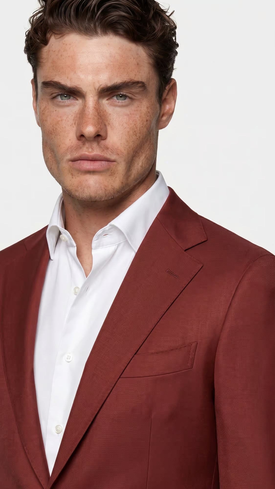 The Reserve Brick Red Suit