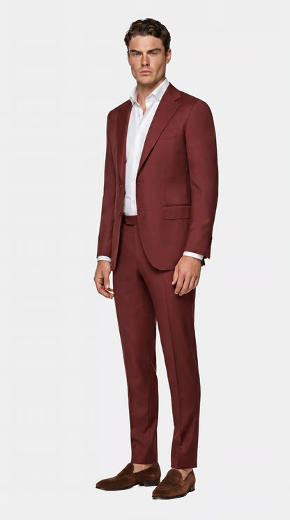 The Reserve Brick Red Suit