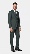 The Reserve Hunter Green Suit