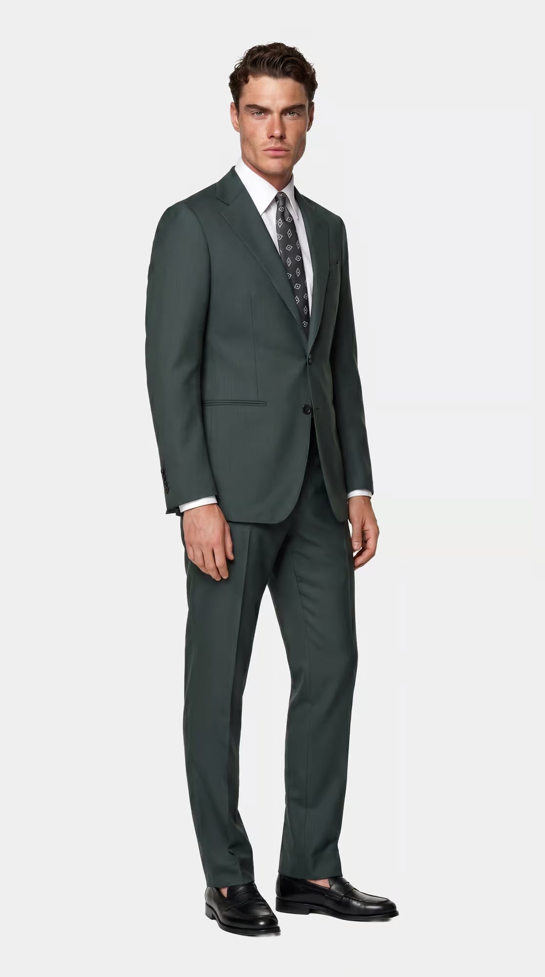 The Reserve Hunter Green Suit