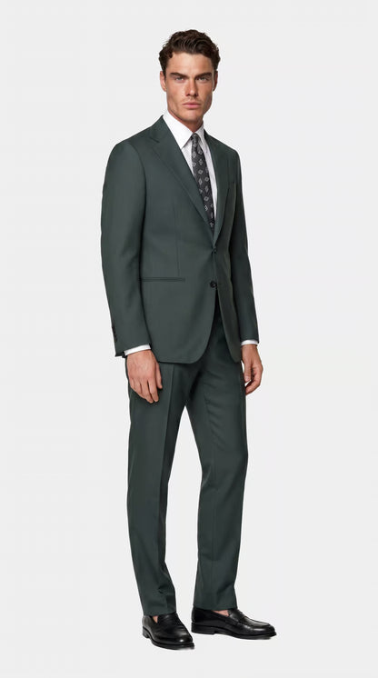 The Reserve Hunter Green Suit