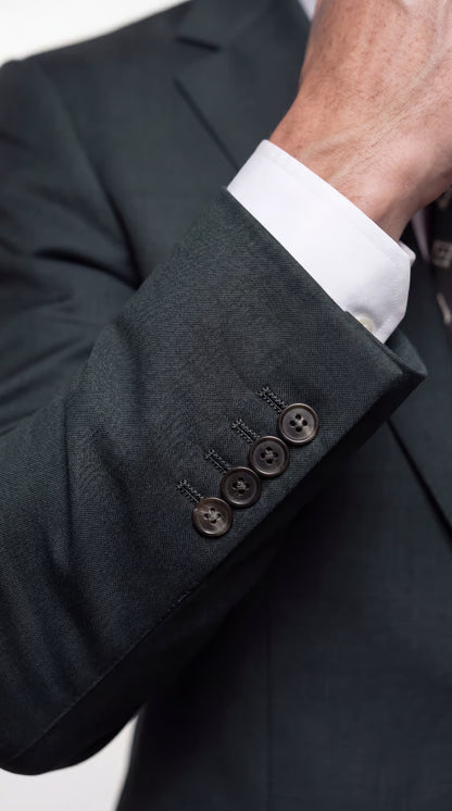 The Reserve Hunter Green Suit