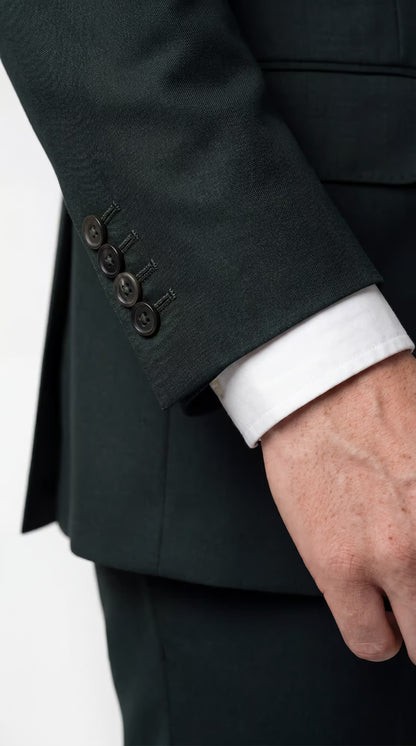 The Reserve Hunter Green Suit