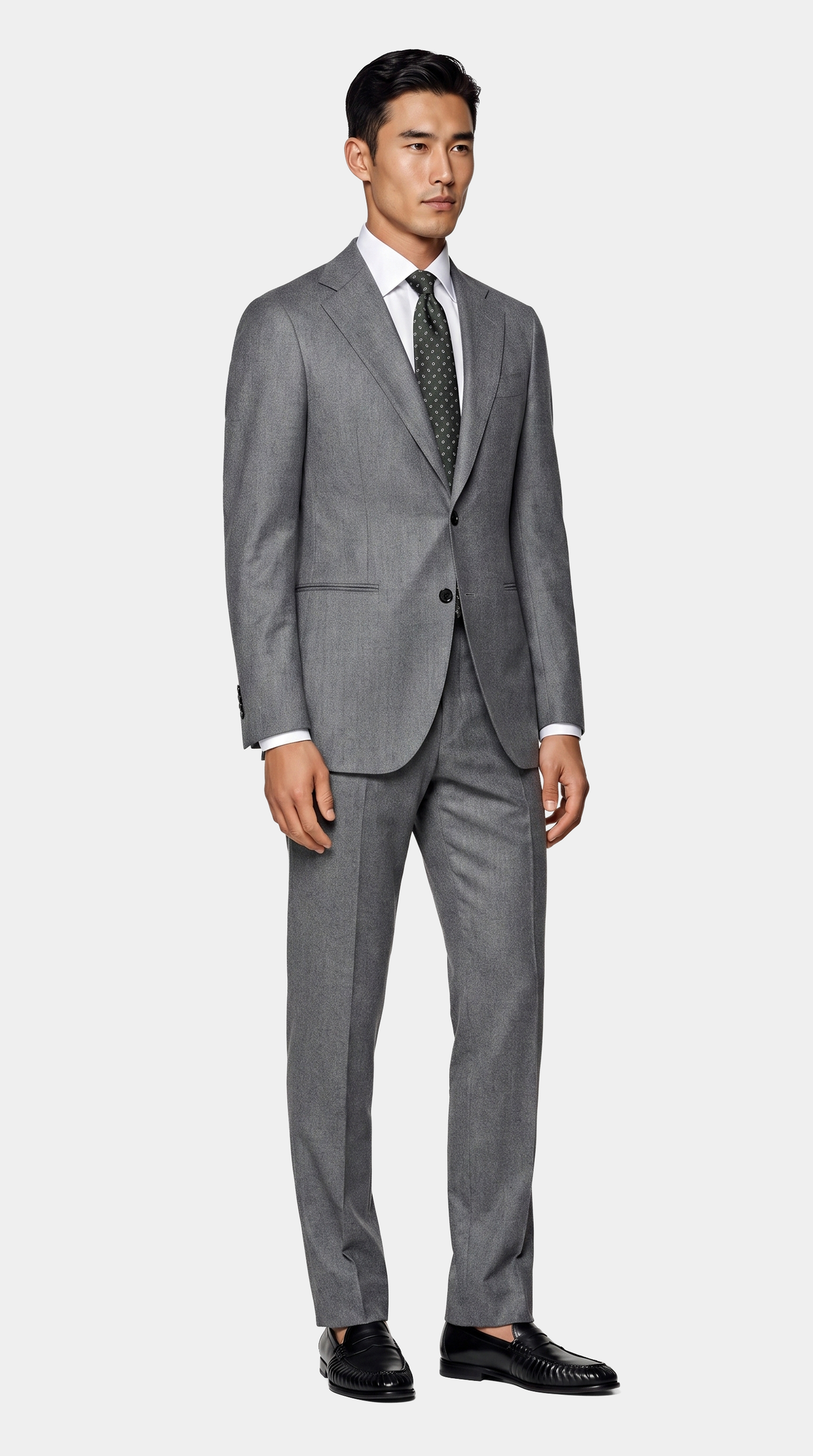 The Reserve Extra Fine Gray Suit