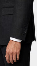 The Reserve Gray Herringbone Suit