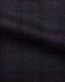 The Reserve Maroon and Brown Flannel Blazer