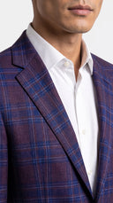 The Reserve Pink Plaid Suit