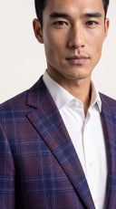 The Reserve Pink Plaid Suit