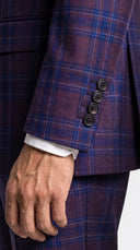 The Reserve Pink Plaid Suit