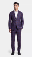 The Reserve Pink Plaid Suit