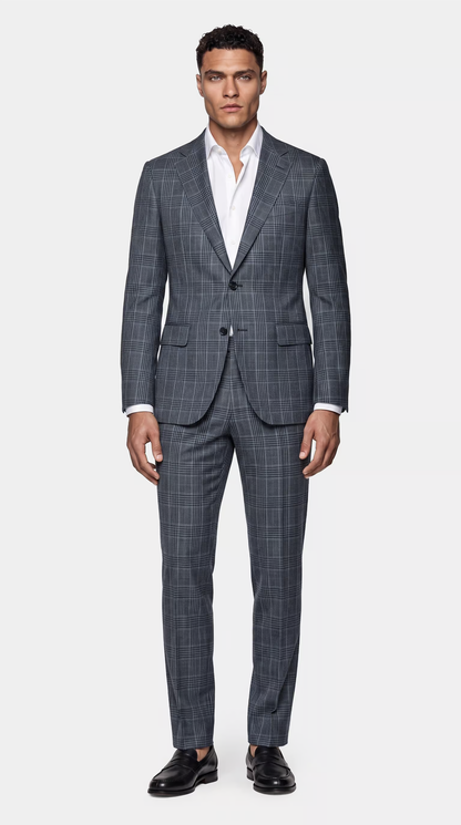 The Reserve Gray Prince of Wales Suit