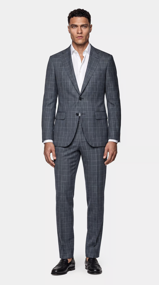The Reserve Gray Prince of Wales Suit