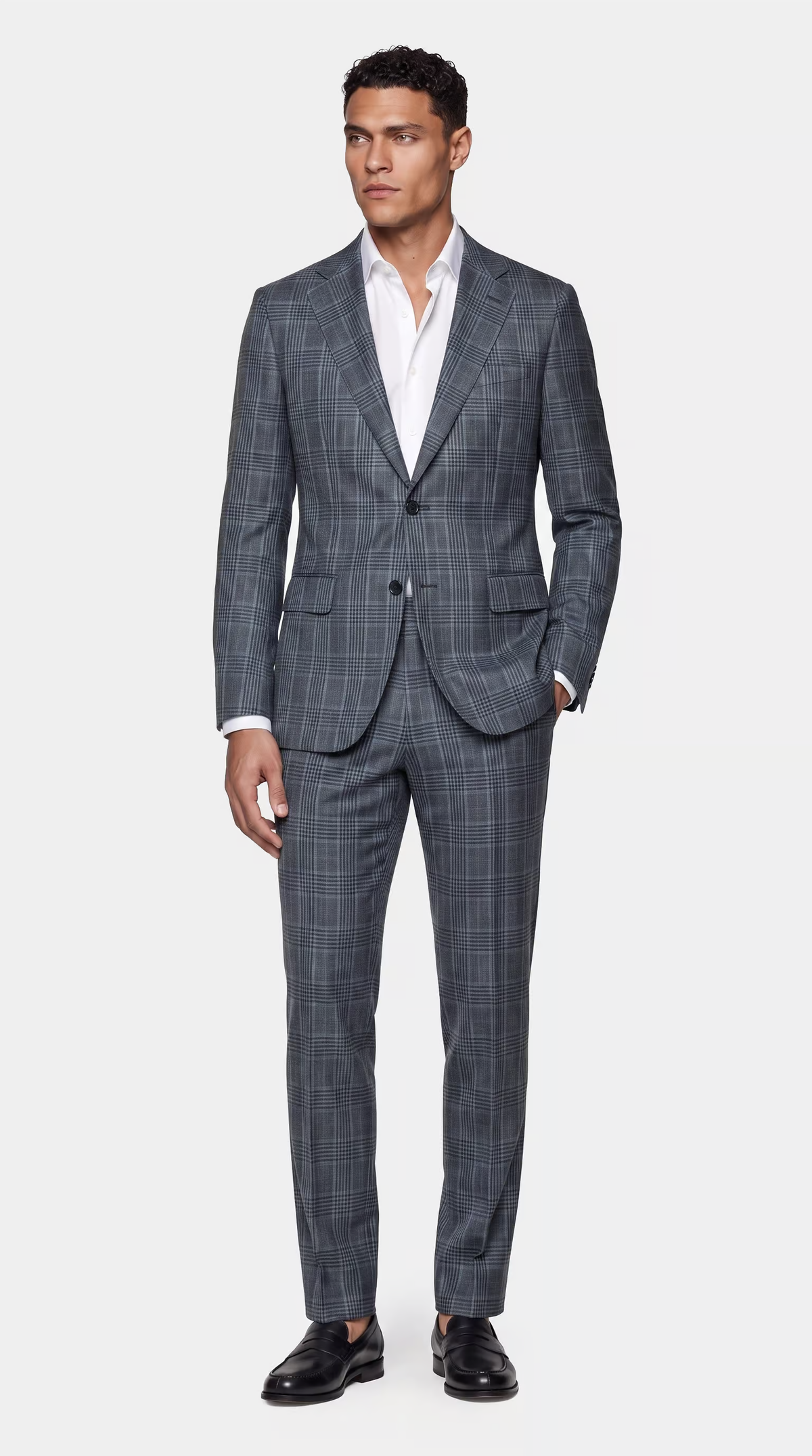 The Reserve Gray Prince of Wales Suit