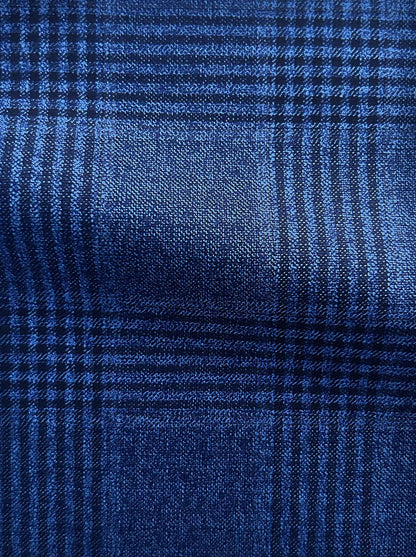 The Reserve Light Blue Prince of Wales Suit