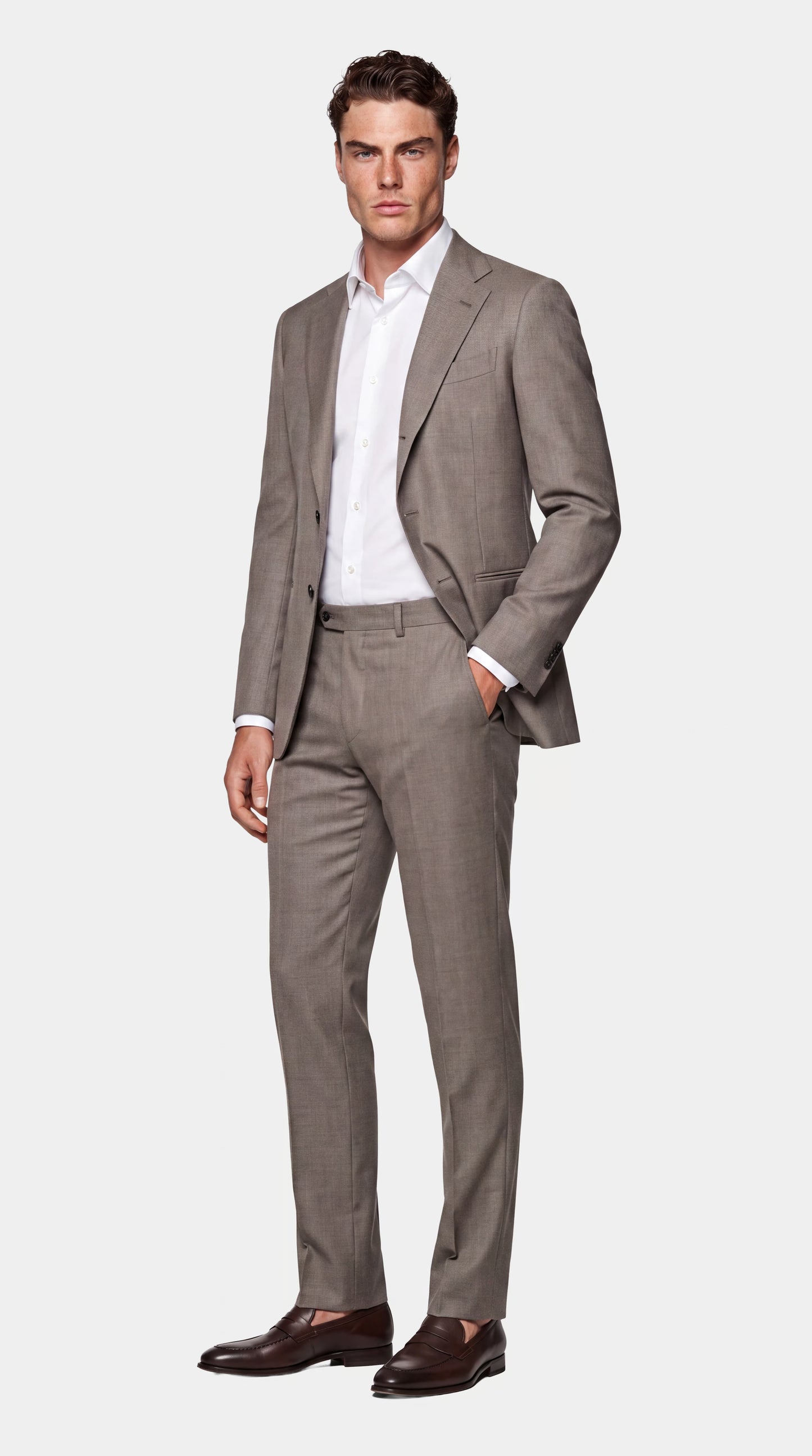 The Commuter Light Gray Suit