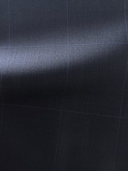 The Foundation Blue on Blue Windowpane Blazer
