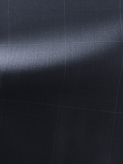 The Foundation Blue on Blue Windowpane Suit