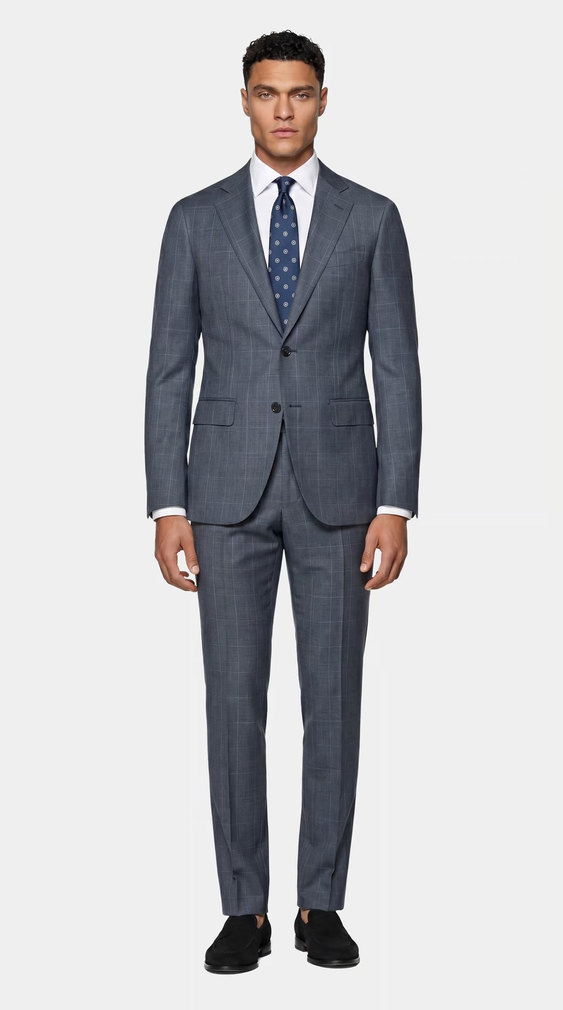 The Foundation Gray Prince of Wales Suit