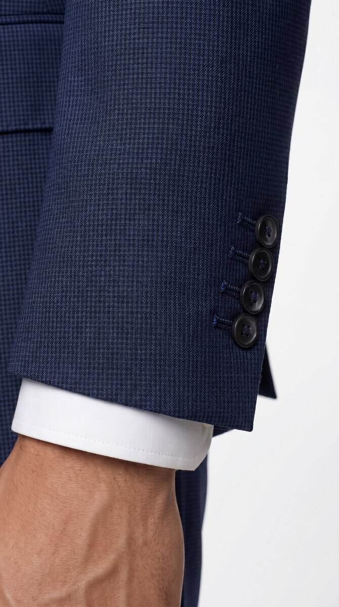 The Foundation Navy Nailhead Suit