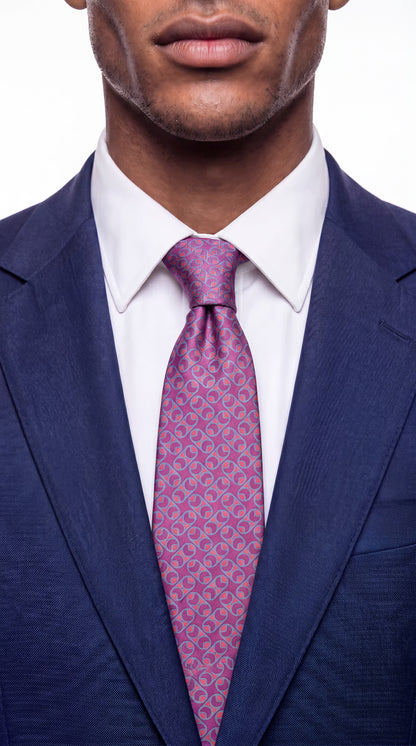 The Foundation Blue Tick Weave Suit