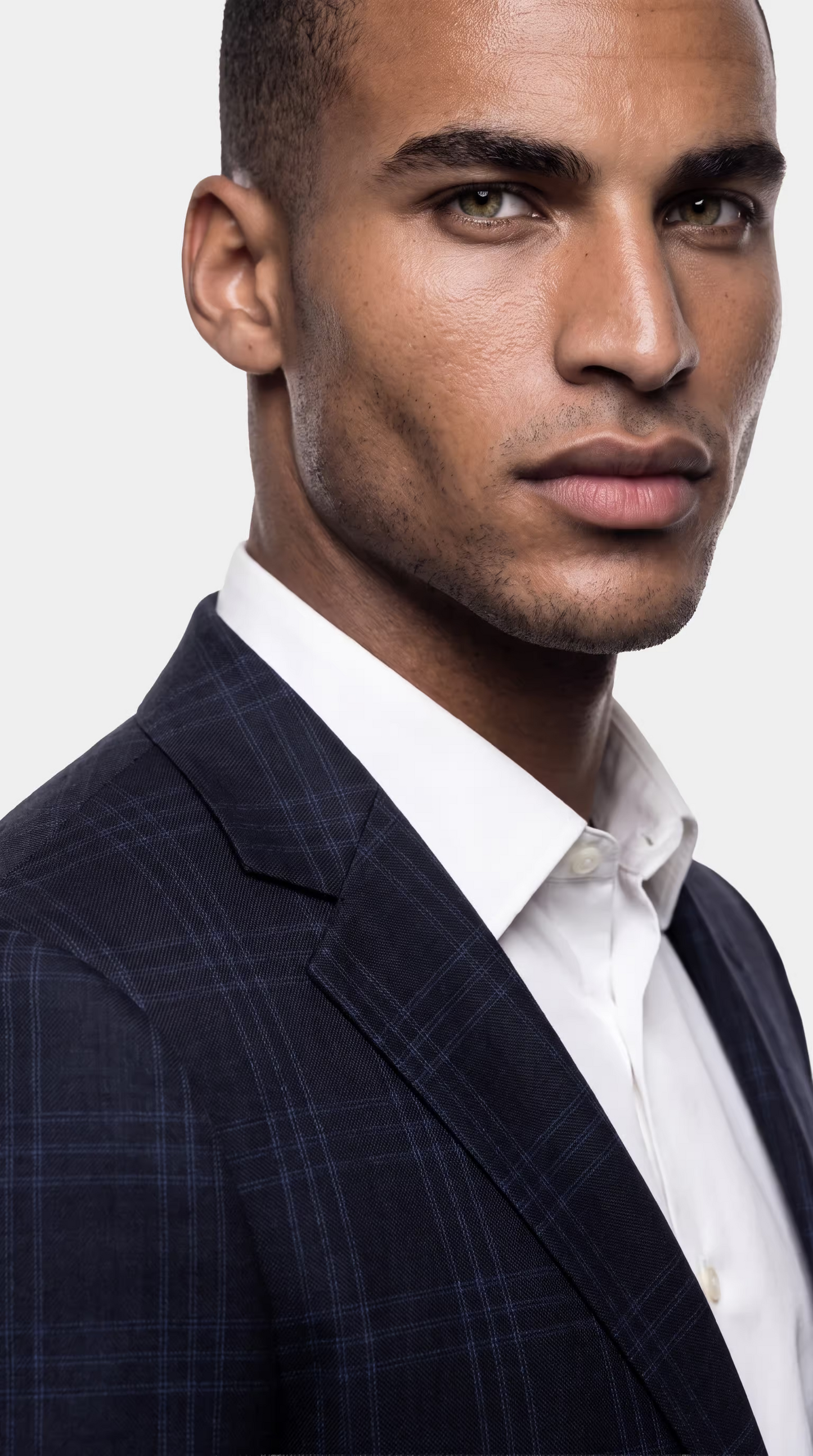 The Versa Blue-On-Blue Windowpane Suit