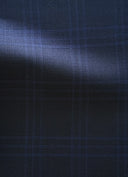 The Versa Blue-On-Blue Windowpane Blazer