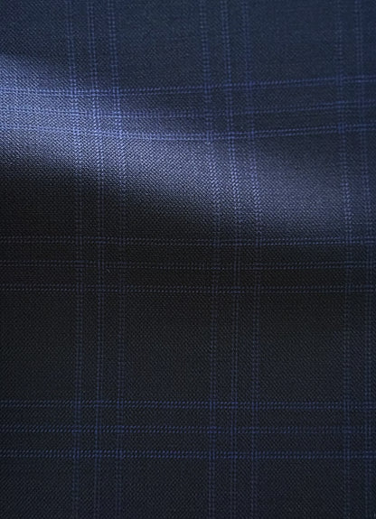 The Versa Blue-On-Blue Windowpane Suit