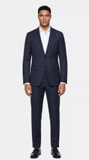 The Versa Navy Windowpane Suit