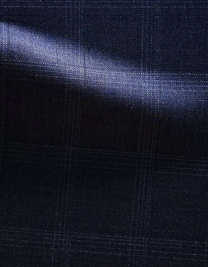 The Versa Slate Blue Windowpane Suit