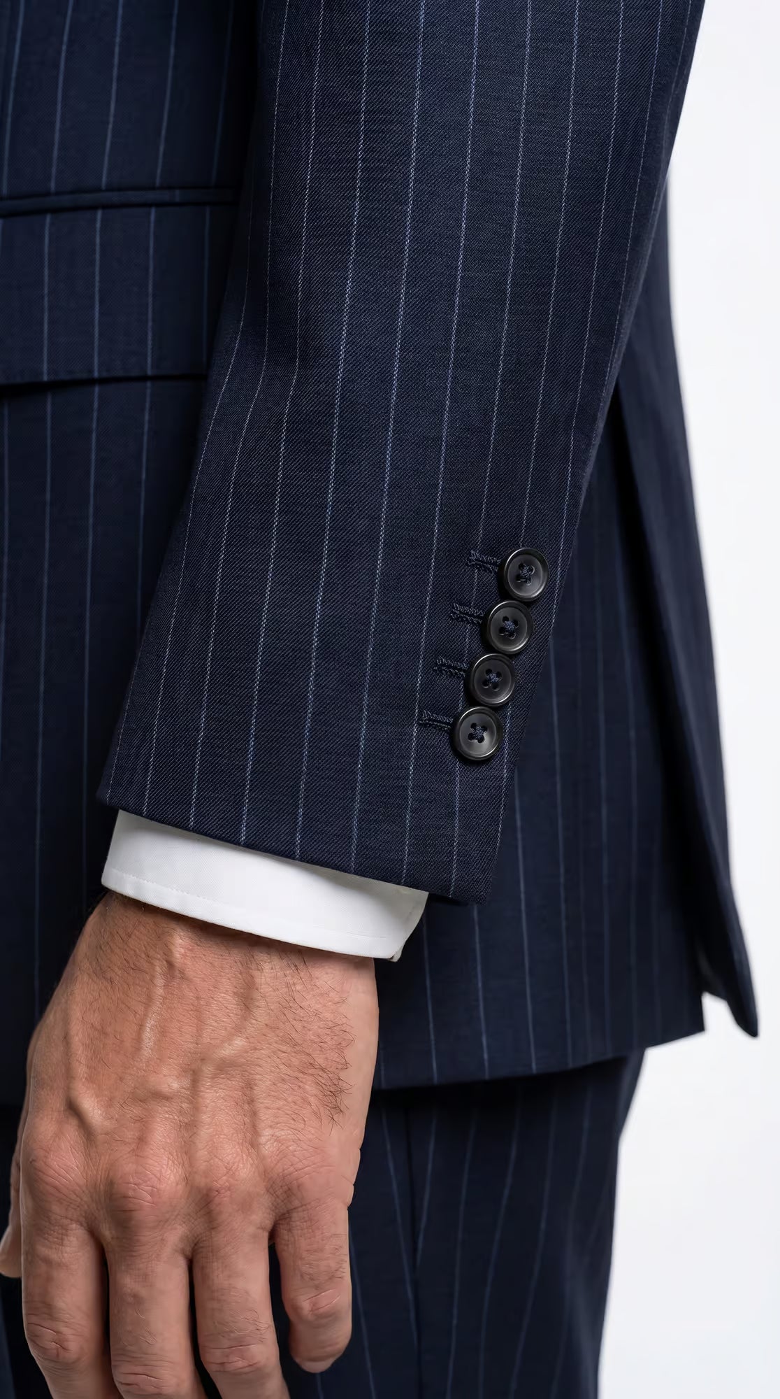 The Versa Blue Pinstripe Suit