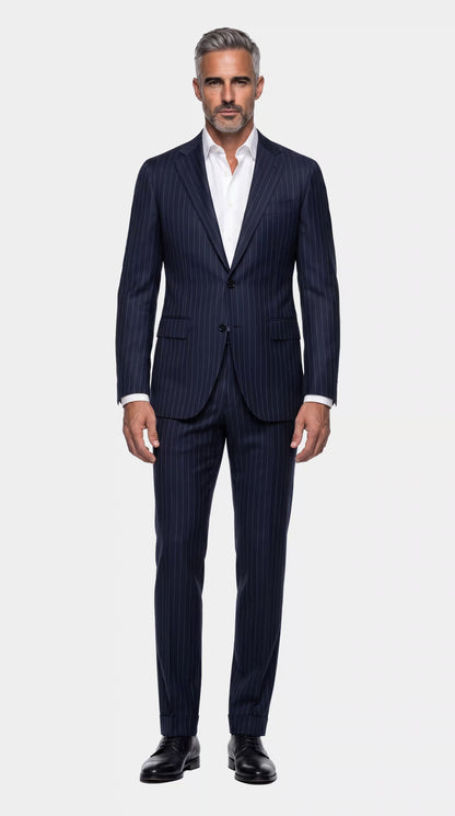 The Versa Blue Pinstripe Suit