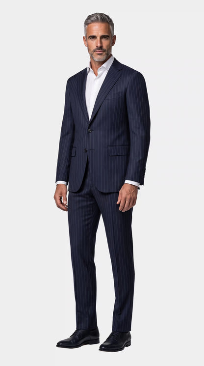 The Versa Blue Pinstripe Suit