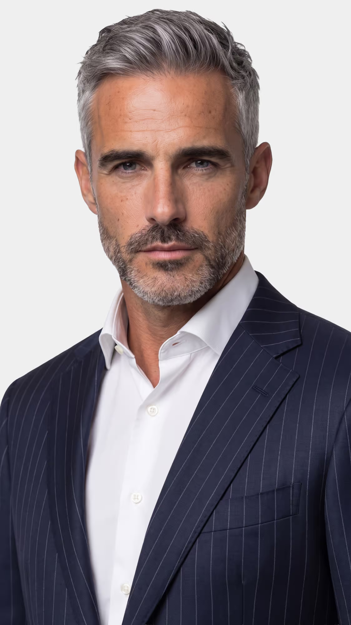 The Versa Blue Pinstripe Suit