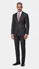 The Versa Gray Birdseye Blazer