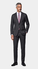 The Versa Gray Birdseye Blazer