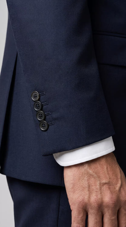 The Versa Blue Birdseye Suit