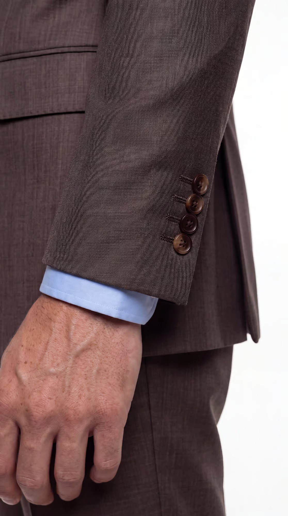 The Reserve Gray Sharkskin Suit
