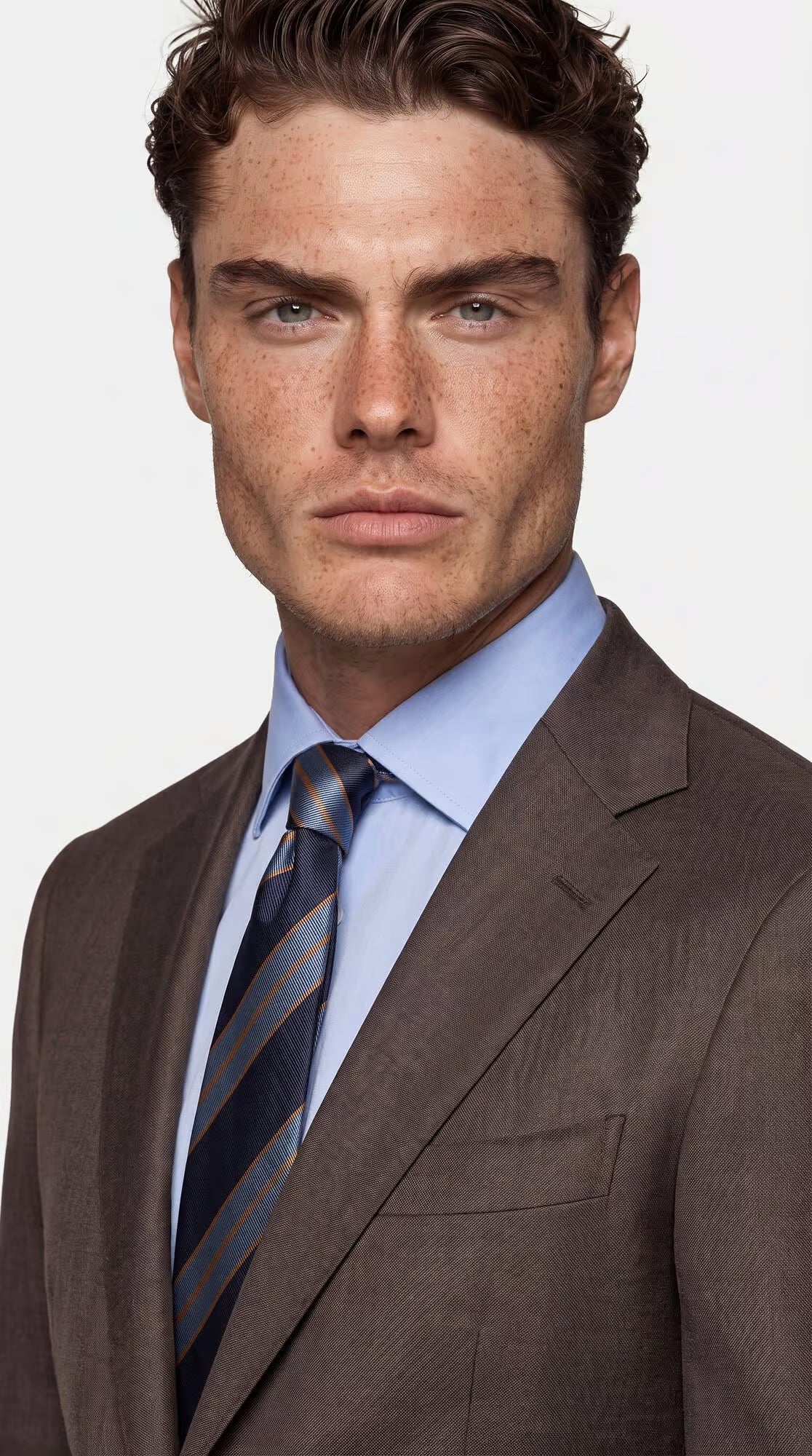 The Reserve Gray Sharkskin Suit