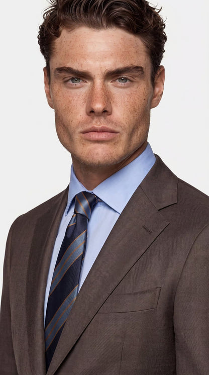 The Reserve Gray Sharkskin Suit
