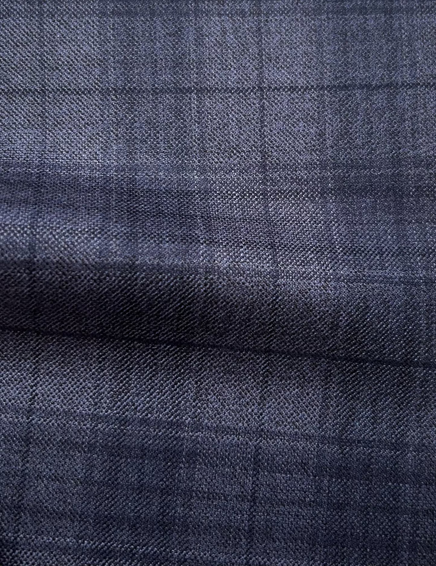 The Reserve Periwinkle Plaid Suit