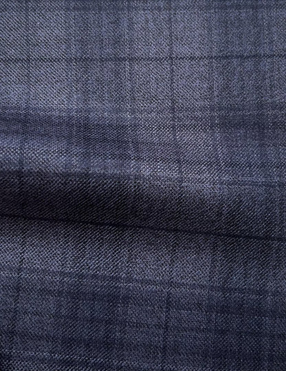 The Reserve Periwinkle Plaid Suit