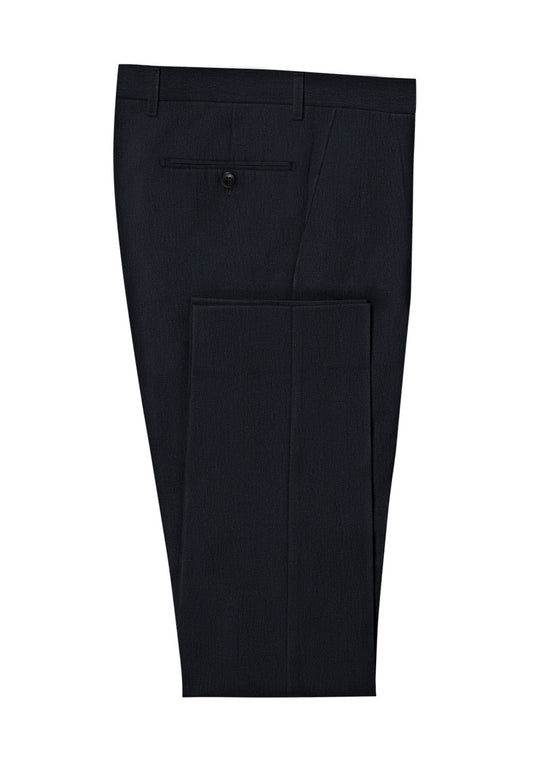 Navy Blue Linen Dress Pants