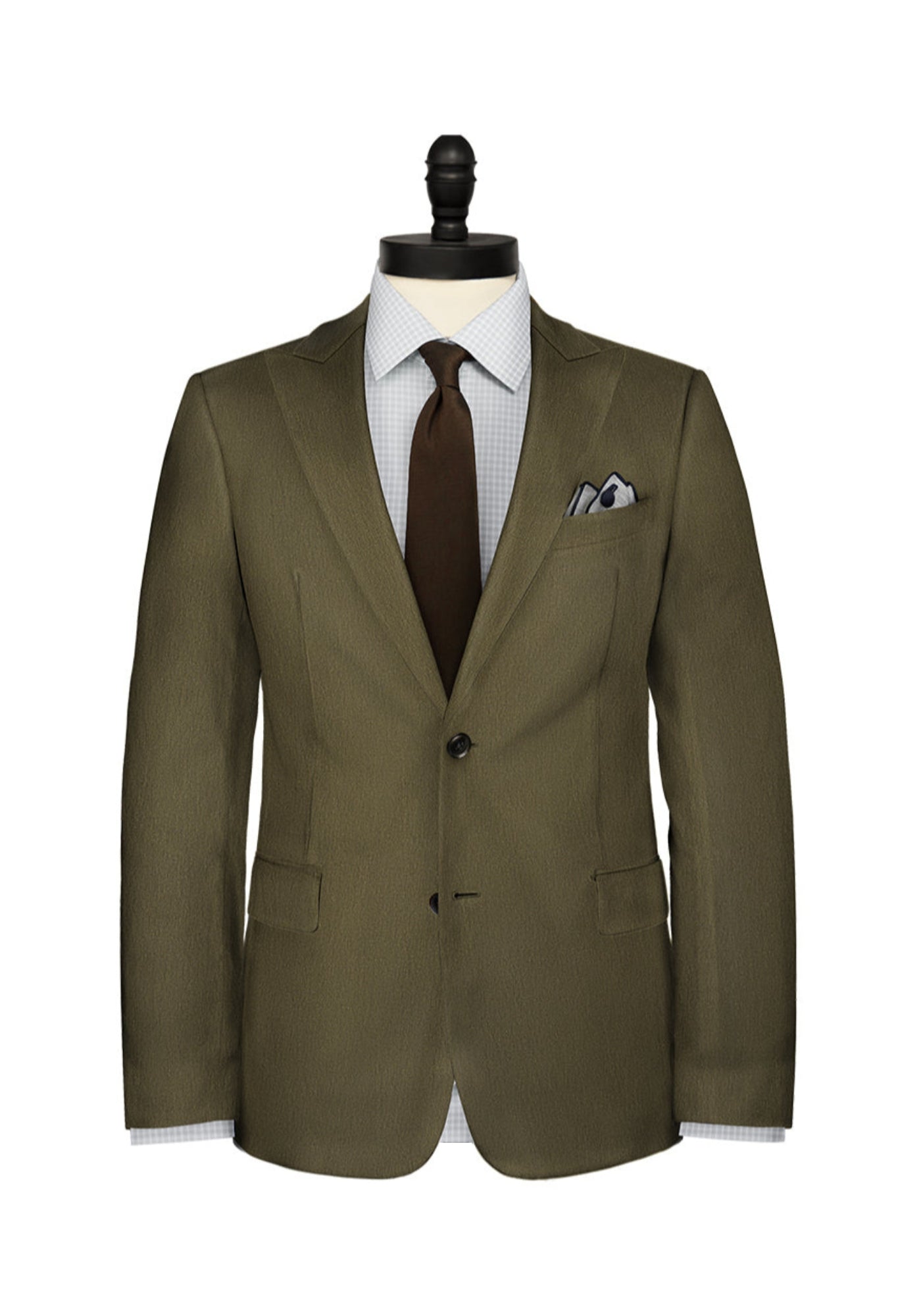 Olive Linen Blazer