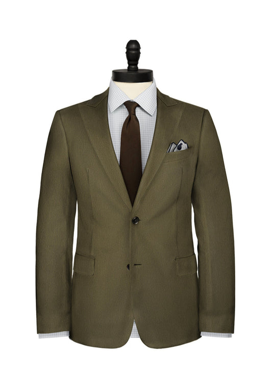 Olive Linen Blazer