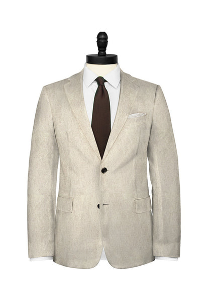 Tan Linen Blazer